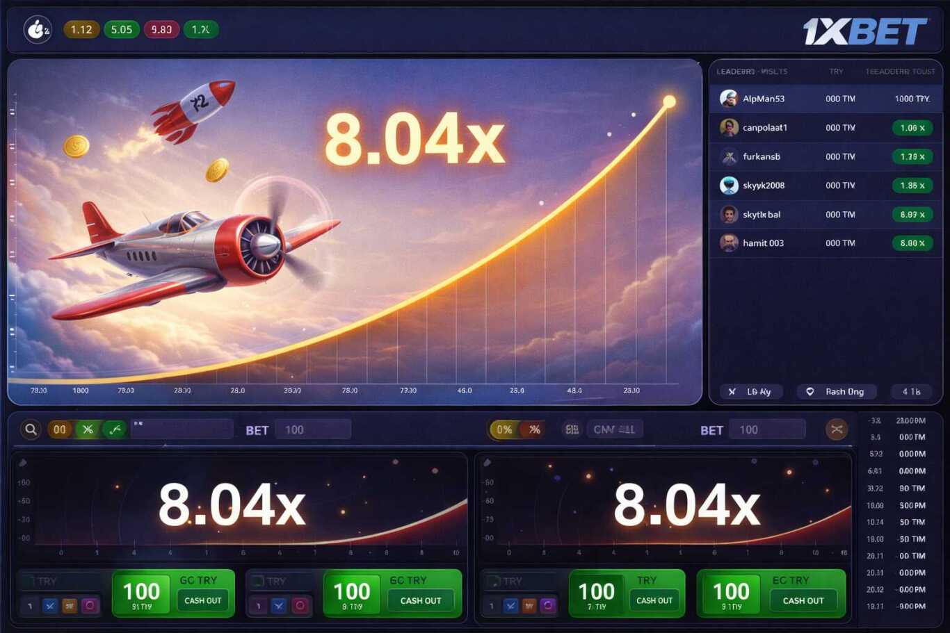 1xBet Aviator Türkiye